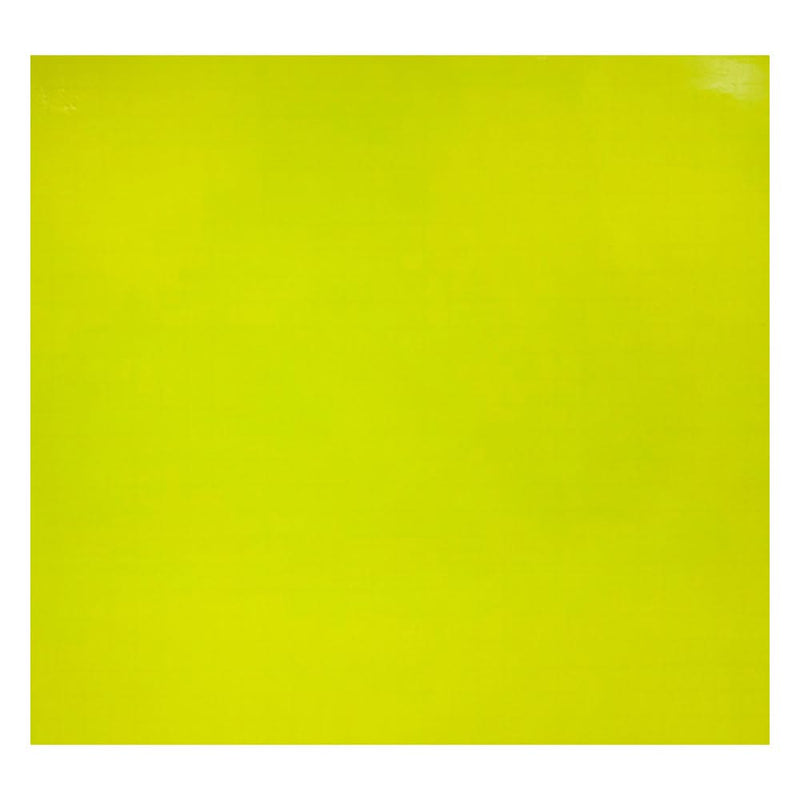 Universal Crafts High Gloss Vinyl Single Sheet 12in x 12in - Yellow*