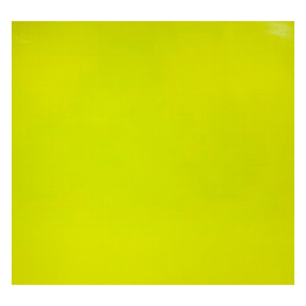 Universal Crafts High Gloss Vinyl Single Sheet 12in x 12in - Yellow*