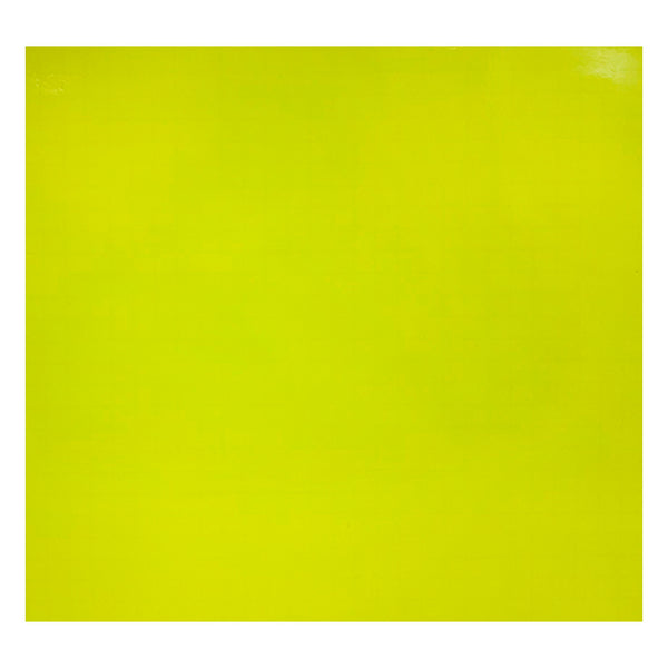 Universal Crafts High Gloss Vinyl Single Sheet 12in x 12in - Yellow