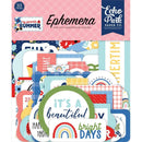 Echo Park Cardstock Ephemera 33 pack - Icons, My Favourite Summer*