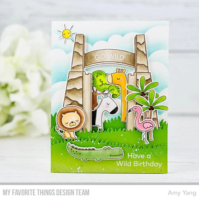 My Favorite Things YUZU Clear Stamps 4"x 6" - Welcome To Adventure