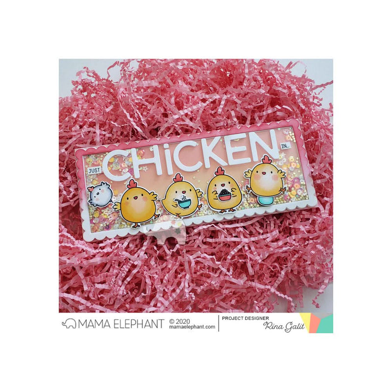 Mama Elephant Creative Cuts Dies - Zodiac Rooster*