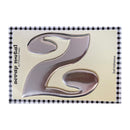 Pressed Petals - Letter Z - Large - Silver*