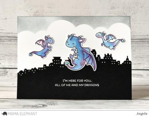 Mama Elephant Creative Cuts Dies - Dragon Wishes*