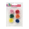American Crafts - Amy Tan Stay Sweet Stickers 6 per pack - Faux Suede Flowers