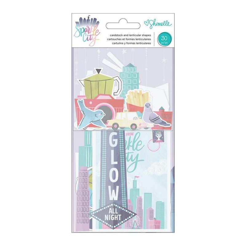 American Crafts - Shimelle Sparkle City Collection - Ephemera
