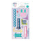 American Crafts - Shimelle Sparkle City Collection - Embossed Puffy Stickers