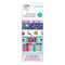 American Crafts - Shimelle Sparkle City Collection - Washi Tape Set with Foil Accents