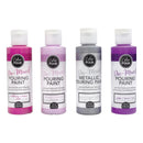 American Crafts Colour Pour Pre-Mixed Paint Kit 4 pack - Mulberry Bliss*
