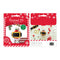American Crafts - Christmas Ornament Kit 4 per Pack - Santa Claus Gold Foil