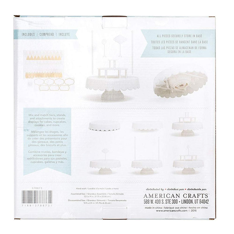 American Crafts - Sweet Tooth Fairy Cake Stand - White*