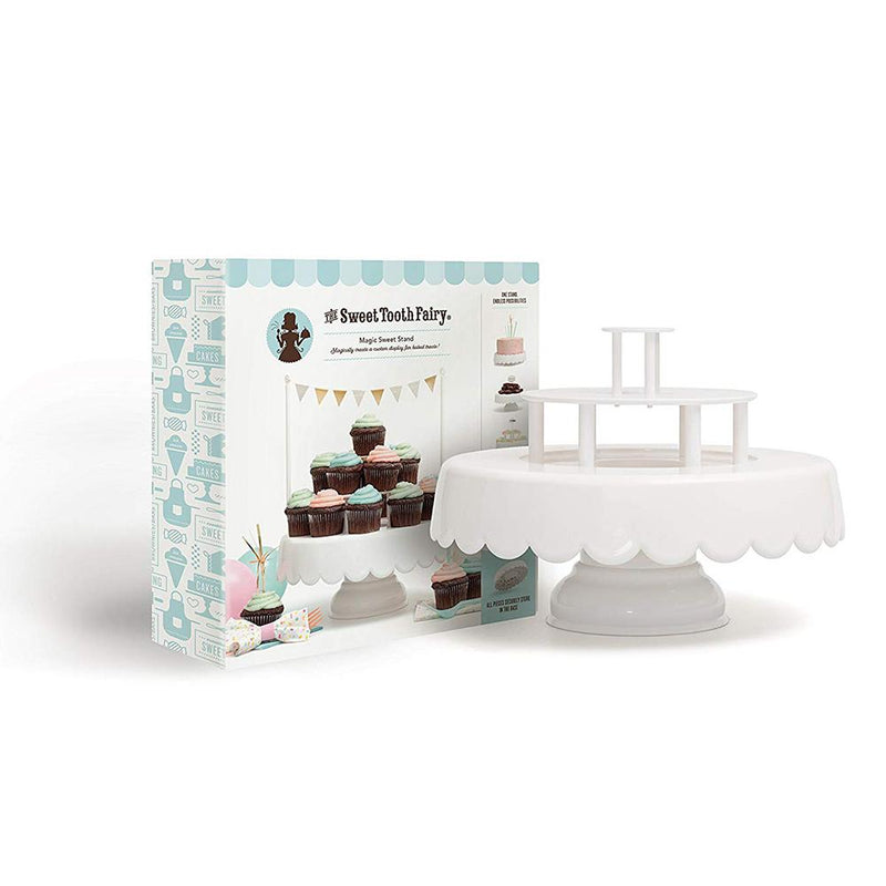 American Crafts - Sweet Tooth Fairy Cake Stand - White