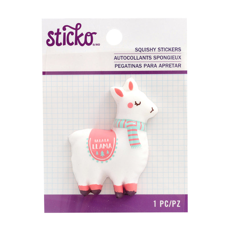 Sticko Squishy Stickers - Fa La Llama*