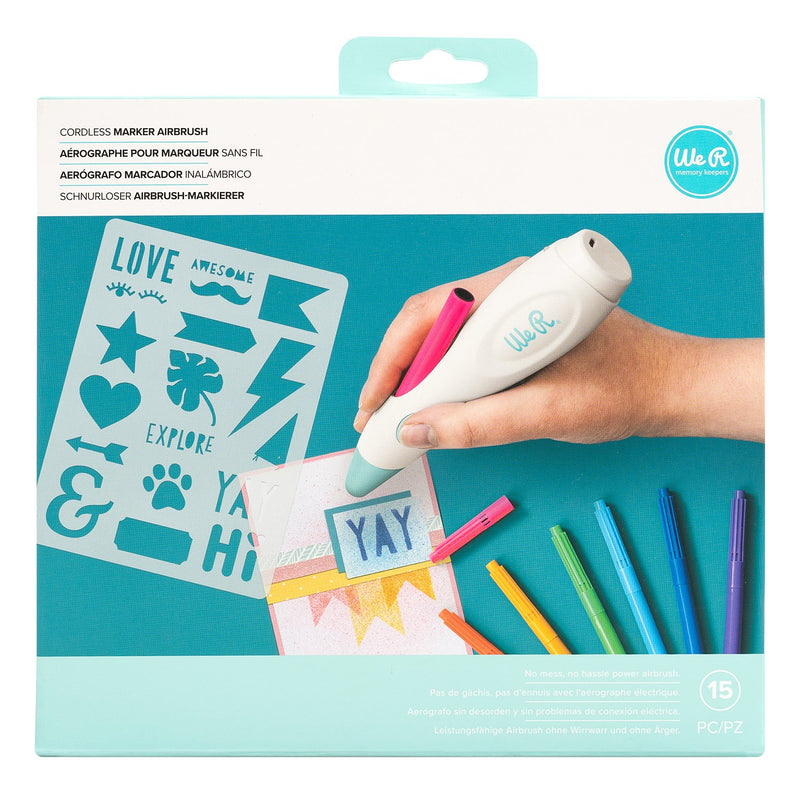 We R Memory Keepers - Cordless Marker Airbrush Starter Kit