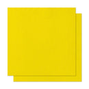 American Crafts - Textured Cardstock 12"X12" Lemon