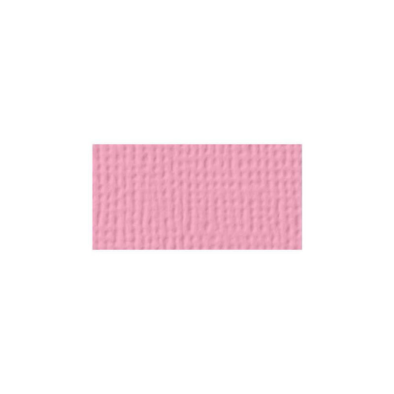 American Crafts 12in x 12in Textured Cardstock - Blush - Single Sheet