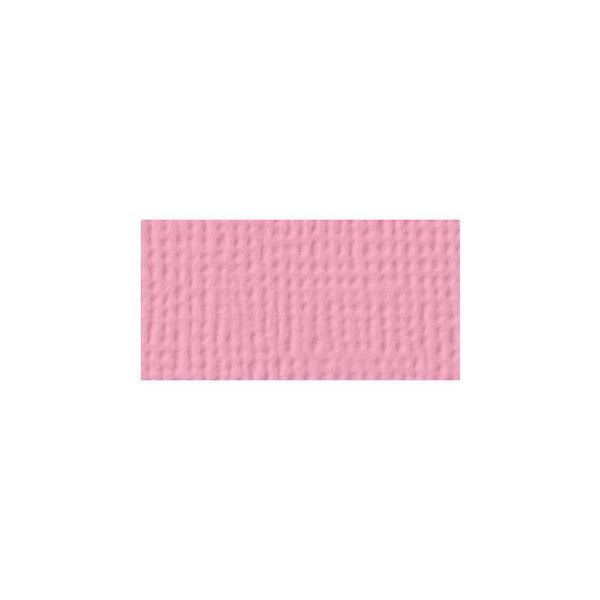 American Crafts 12in x 12in Textured Cardstock - Blush - Single Sheet