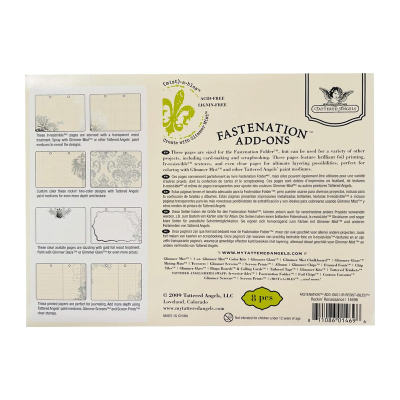 Tattered Angels Fastenation Add-Ons*