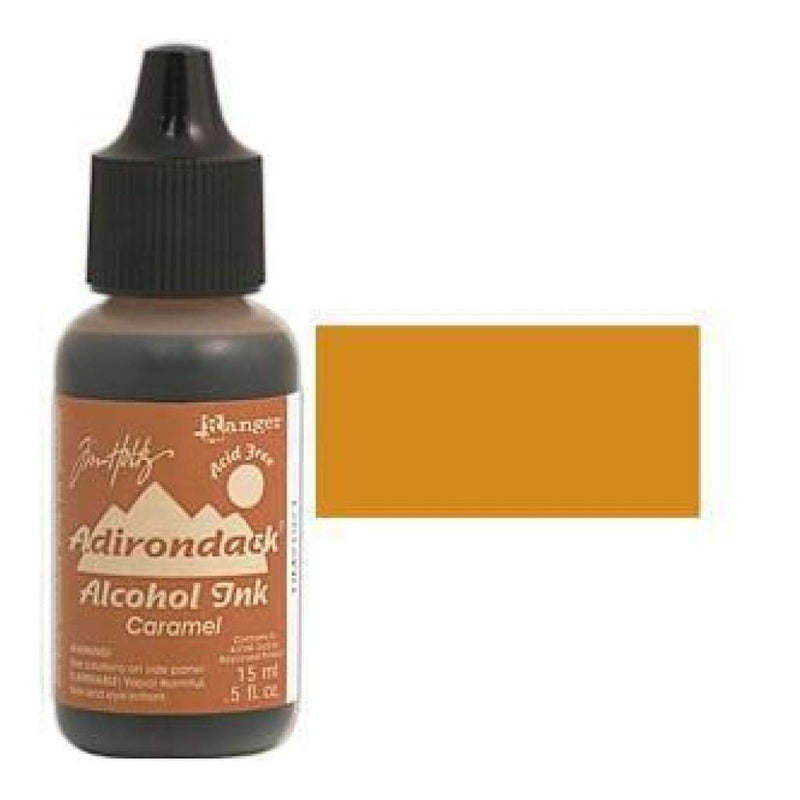 Adirondack Alcohol Ink .5 Ounce -  Earthtones - Caramel