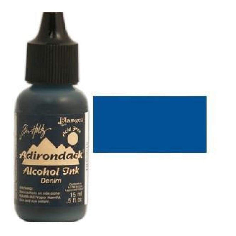 Adirondack Alcohol Ink .5 Ounce  -  Earthtones -  Denim