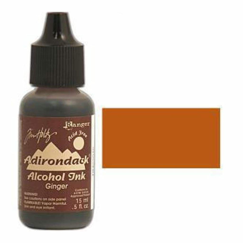 Adirondack Alcohol Ink .5 Ounce -  Earthtones - Ginger