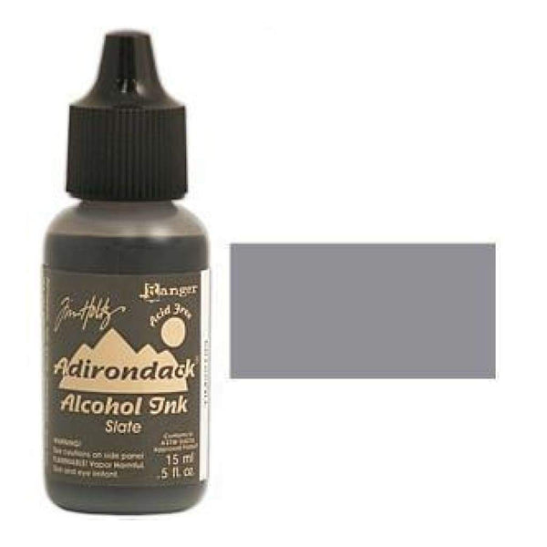 Adirondack Alcohol Ink .5 Ounce - Earthtones - Slate