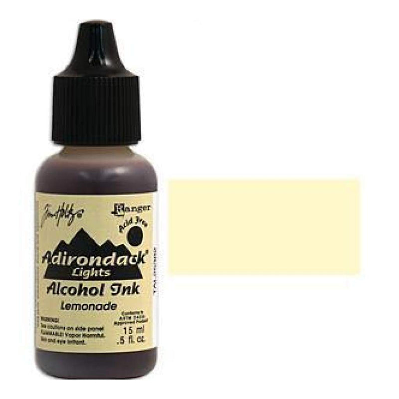 Adirondack Alcohol Ink .5 Ounce - Lights - Lemonade