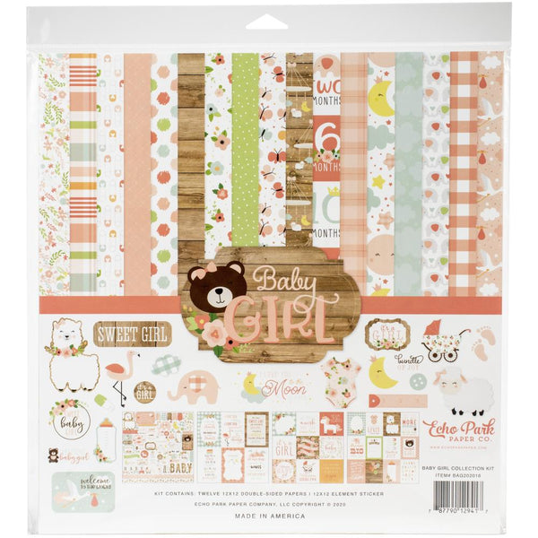 Echo Park Collection Kit 12in x 12in - Baby Girl