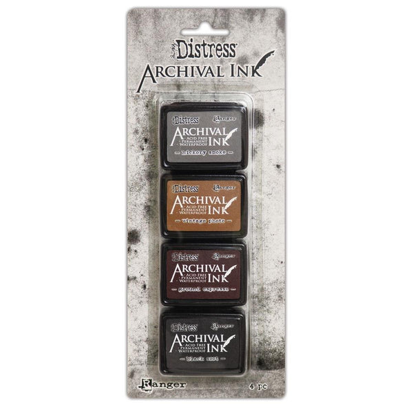 Tim Holtz Distress Archival Mini Ink Kit - Kit 3