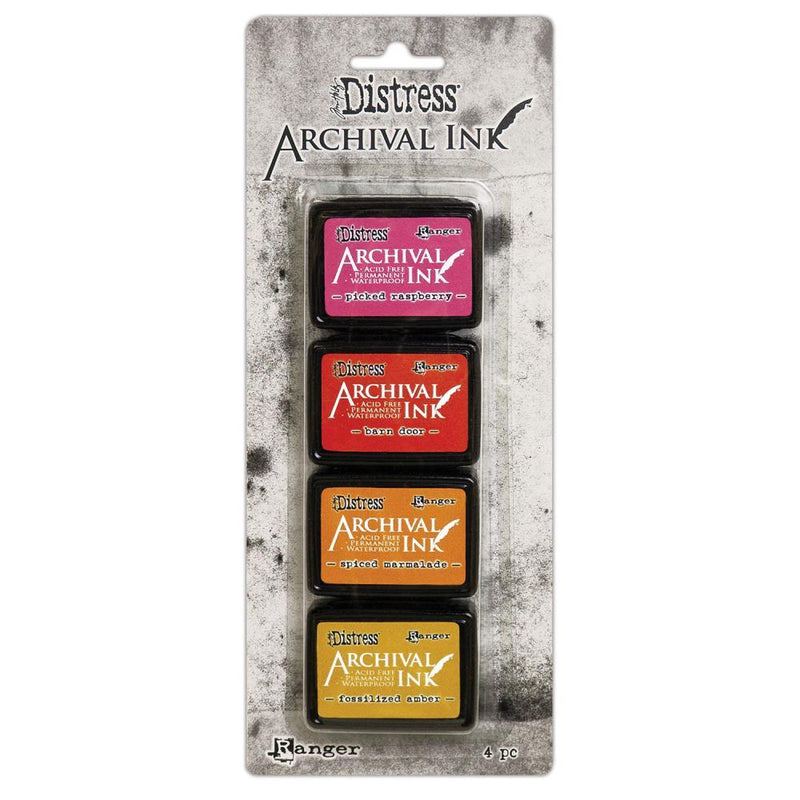 Tim Holtz Distress Archival Mini Ink Kit - Kit 1