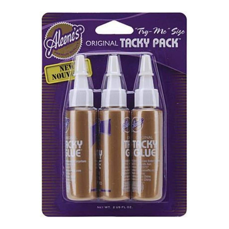 Aleene's Try Me Size Tacky Pack .66Oz 3/Pkg Original