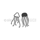 Alexandra Renke Dies Two Jellyfish 1.2 inch X1.91 inch , .91 inch X .92 inch
