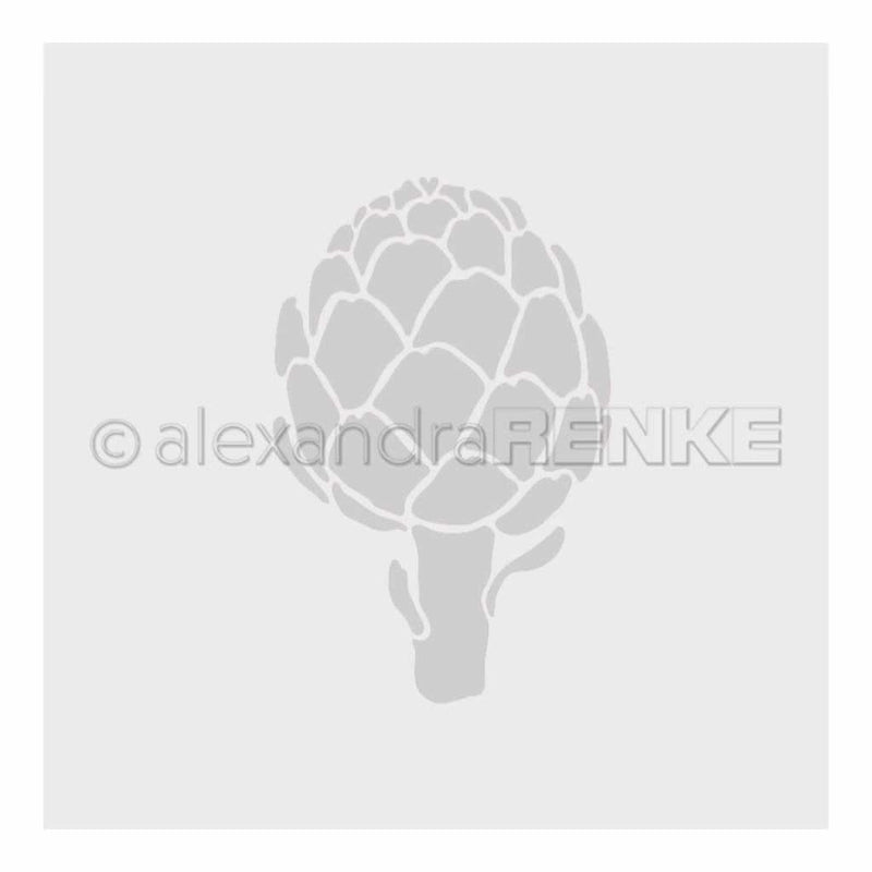 Alexandra Renke Embossing Folder Cooking; Artichoke