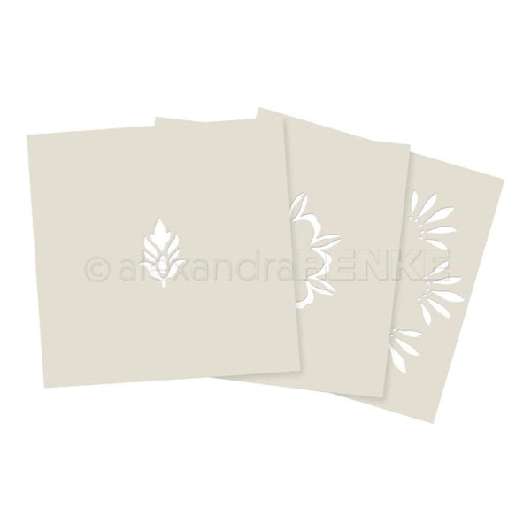 Alexandra Renke Stencil 6inch X6inch 3 pack Circle