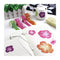 Poppy Crafts Flower Washi Sticker Roll - Purple