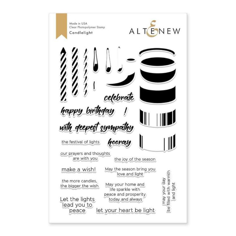 Altenew - Candlelight Stamp Set