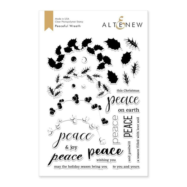 Altenew - Peaceful Wreath Stamp Set