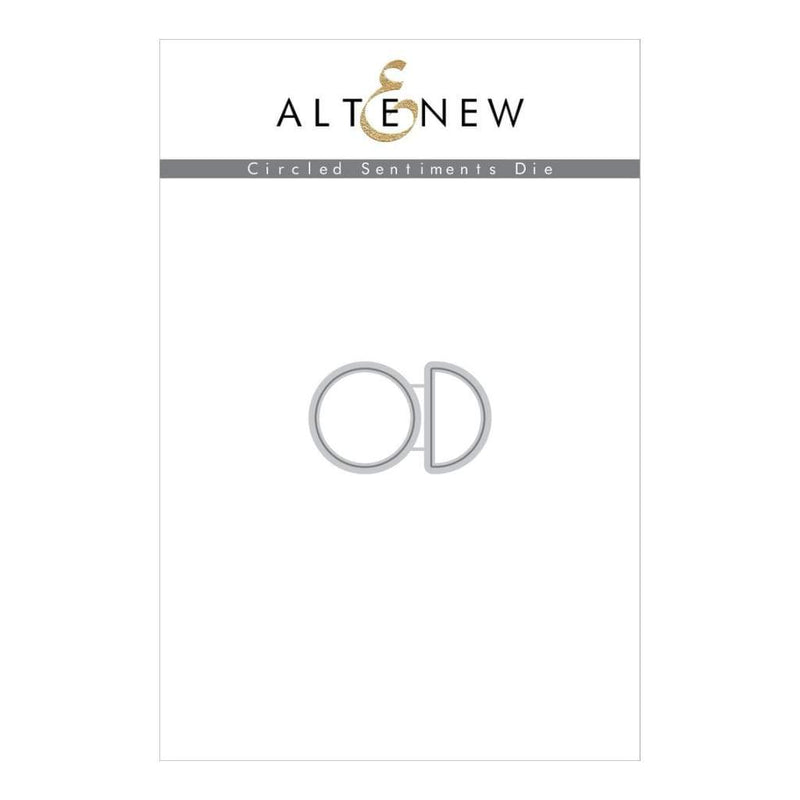 Altenew - Circled Sentiments Die Set