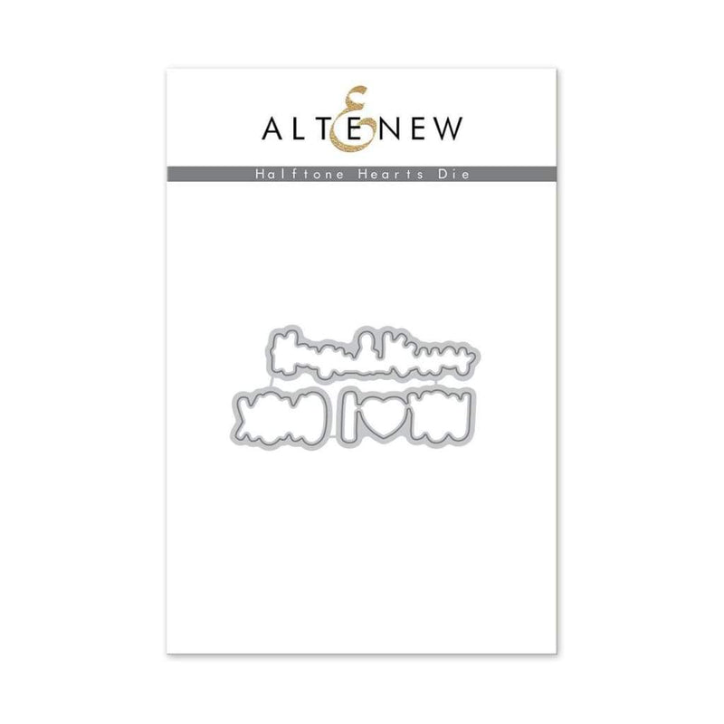 Altenew - Halftone Hearts - Stamp Set - Hug's & Kisses