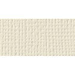 American Crafts Textured Cardstock 12 inch X12 inch - Vanilla