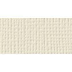 American Crafts Textured Cardstock 12 inch X12 inch - Vanilla