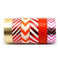 Amazing Value Foil Washi Tape - 6 Rolls Of Assorted Foil & Paper Designs Including Plain striped & Chevron Designs