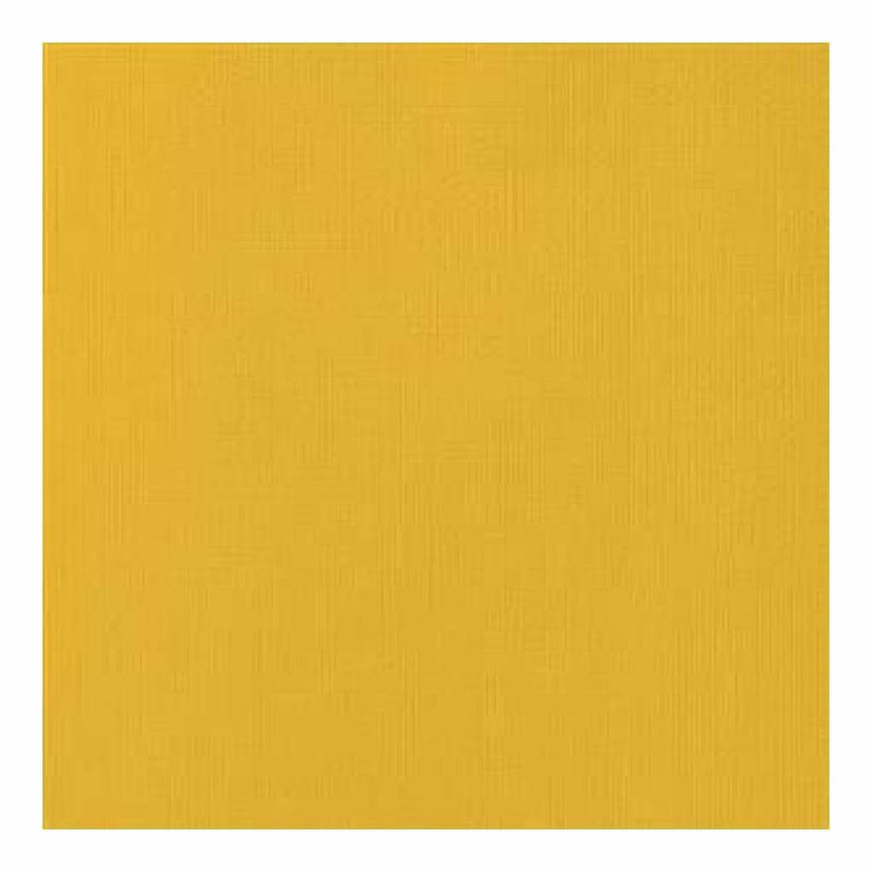 American Crafts 12Inx12in Textured Cardstock - Mustard  - Single Sheet