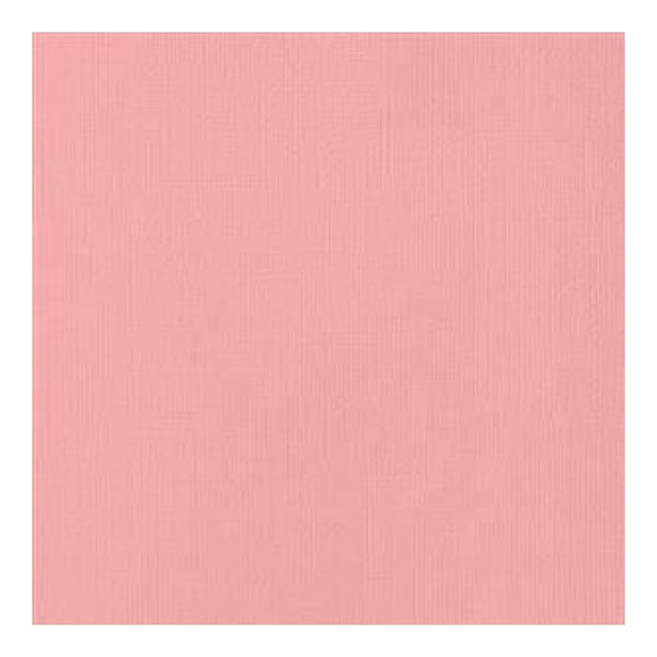 American Crafts 12Inx12in Textured Cardstock - Peach  - Single Sheet