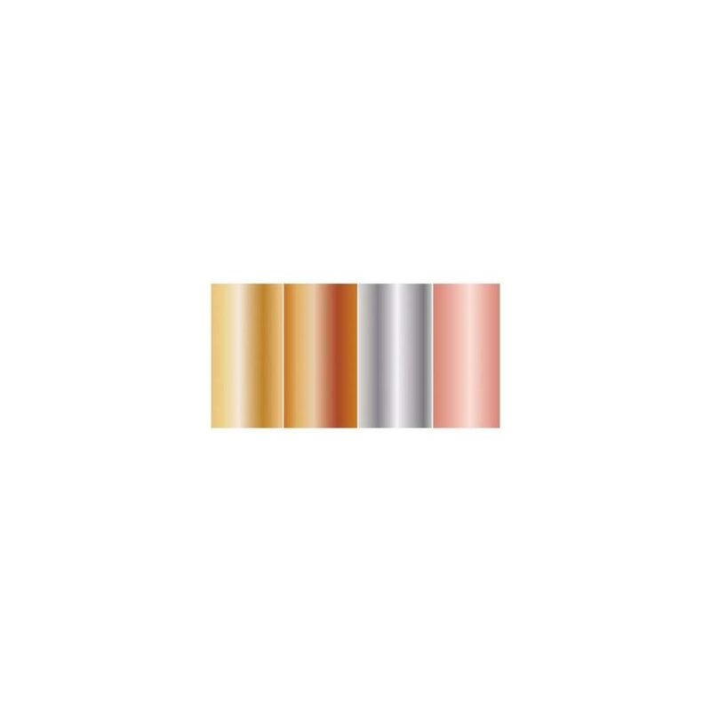 American Crafts Colour Pour Pre-Mixed Paint Kit 4 pack Mixed Metal Metallic