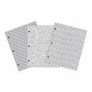 American Crafts - Creative Zen Colouring Folders 9.6 Inch X14 Inch 3 Pack Sketchy Tribal