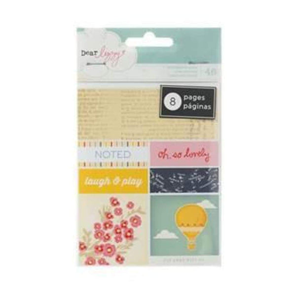 American Crafts - Dear Lizzy Lucky Charm - Bits Perforated Book