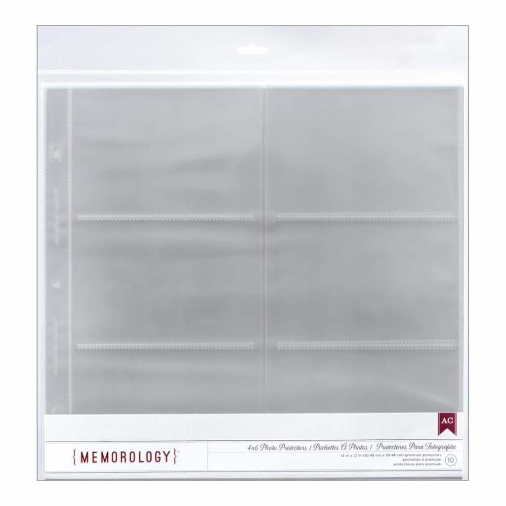 American Crafts Side-Loading Page Protectors | Scrapbook Page Sleeves ...