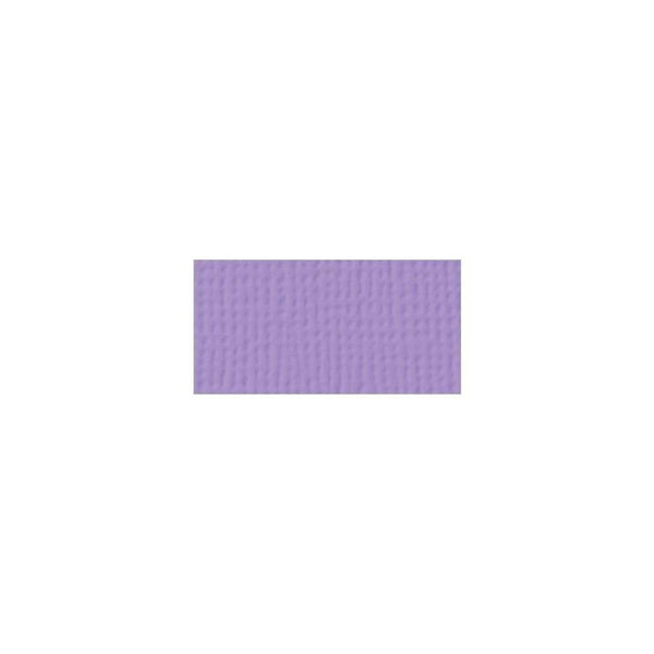 American Crafts Textured Cardstock 12 inch X12 inch  Lavender