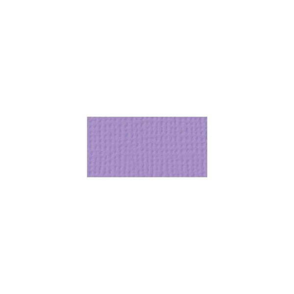 American Crafts Textured Cardstock 12 inch X12 inch  Lavender